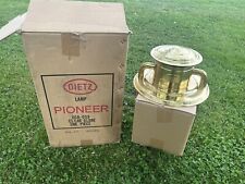 New Old Stock Vintage Brass Dietz Pioneer Street Lamp In Box picture