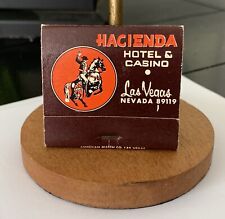 HACIENDA HOTEL & CASINO Original Vintage Las Vegas Matchbook ~ picture