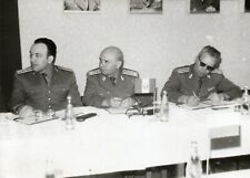 ORIGINAL ROMANIA ARMY OFFICERS The Warsaw Pact MEETING IN POLAND TOP PHOTO picture