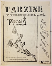 Tarzine #1 FN/VF (1981, Bob Weintz) Tarzan, Edgar Rice Burroughs zine fanzine picture