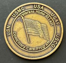 Vancouver Washington Domiciliary Care Program Challenge Coin Token USN USMC USAF picture
