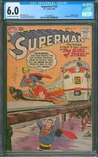 Superman #123 (1958) ⭐ CGC 6.0 ⭐ Supergirl Tryout Silver Age DC Comic picture