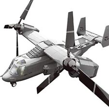 Marines Osprey V-22 Bell Boeing Helicopter Plane Building Blocks Toy Bricks Set picture