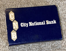 City National Bank Blue Tip Matches Matchbox picture