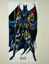 1993 Azrael Batman Knightfall poster:29x14 Dark Knight detective DC Comics pinup picture