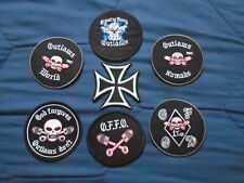 7 pc Outlaw's Motorcycle Club patch Set picture