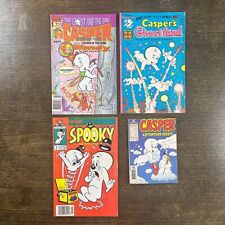 Lot of 4 Vintage Harvey Comics Casper The Friendly Ghost and Wendy 1980 1990 picture