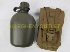 USMC FSBE 1QT Canteen / General Purpose Pouch Coyote w/ OD 1QT Canteen NEW picture
