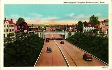 Vintage Postcard- NEWBURYPORT TURNPIKE, NEWBURYPORT, MA. picture