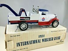 1931 Int'l Wrecker Bank Standard Oil Amoco Motor 1993 Limited Edition New  picture