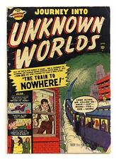 Journey into Unknown Worlds #4 GD/VG 3.0 1951 picture