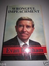Arizona Governor Evan Mecham Wrongful Impeachment Book Autograph SIGNED picture