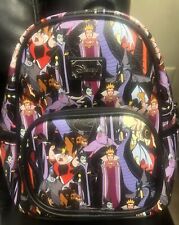 Loungefly Disney Alice In Wonderland Villains Backpack NWT Very RARE & Exclusive picture
