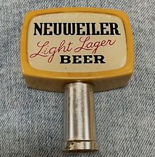 Old Allentown PA Neuweiler Light Lager Beer Bar Tap Handle Knob Advertising picture