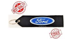 Ford Keychain F150 F250 F350 Focus Taurus Mustang Double Sided Embroider Fabric picture