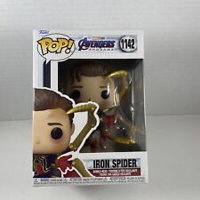 Funko Pop Movies Avengers: Endgame Iron Spider #1142 w/ Protector picture