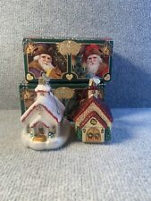 (6)2001 Merck Family's Glass Blown Old World Christmas Ornament picture