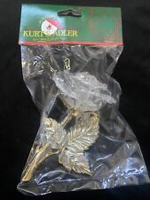 Kurt S Adler Vintage Rose Ornament New picture