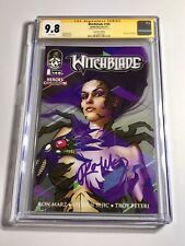 2011 IMAGE/TOP COW WITCHBLADE #145 SIGNATURE RON MARZ HEROES CON VARIANT CGC 9.8 picture