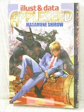 APPLESEED id Apple Seed Illustration & Data Book Art Fan SHIROW MASAMUNE 2001 * picture