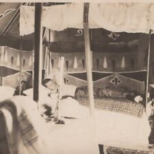 Vintage 1900s RPPC Souk Suk El Gharb Tent Lebanon Postcard picture