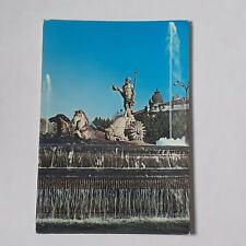 Postcard Neptune Fountain Madrid Spain No 289 picture