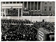 LD266 1956 Orig Photo PRESIDENT EISENHOWER'S FIRST INAUGURATION TELECAST CAMERA picture