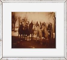 Photo: Chief, Little Plume, Buckskin Charley, Geronimo, Quanah Parker, Hllow Hor picture