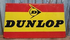 Vintage DUNLOP Metal Advertising Sign Store Display Tire Rack picture