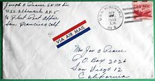 USS ALBEMARLE AV-5 cover size #6 dated 1948 (CAN-126) picture