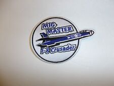 b5571 US Navy Mig Master F-8 Crusader patch IR35B picture