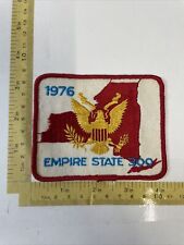 Vintage Patch NY Empire State 1976 300 Eagle Seal Free US Shipping picture