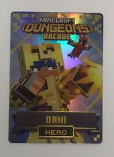 Minecraft Dungeons Arcade Series 3 (#108 Hero: Dani) FOIL Card picture