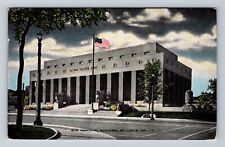 St Louis MO- Missouri, War Memorial Building, Antique, Vintage c1953 Postcard picture