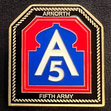 Fifth Army ARNORTH Chief of Staff Challenge Coin picture