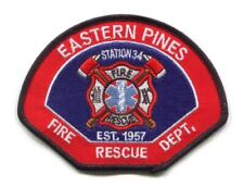 Eastern Pines Fire Rescue Department Station 34 Patch North Carolina NC picture