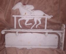 Vintage Horse and Jockey Address Sign picture