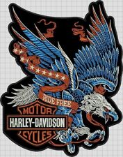 Harley Davidson Eagle Large Patch 12