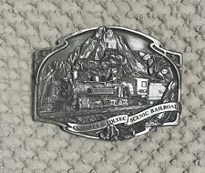 1989 Cumbres & Toltec R.R. Railroad Train Scenic Chama New Mexico Belt Buckle picture