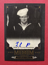 Lloyd Parthemer 2017 Goodwin Champions WWII Museum Signatures Auto MCS-LP picture