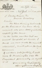 HENRY PROUSE COOPER - AUTOGRAPH LETTER SIGNED 03/21/1881 picture
