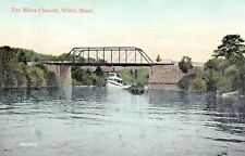 Vintage Postcard MASSACHUSETTS  THE WIERS CHANNEL, WEIRS   UNPOSTED picture
