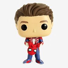 FLAWED Box Funko Pop Playstation SpiderMan Unmasked (White Spider) Figure picture