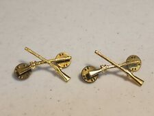 RARE Vintage Swift & Fisher Jewelry  Infantry Crossed  Rifles picture