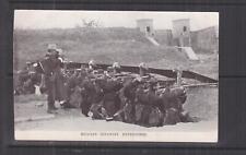 BELGIUM, WWI, BELGIAN INFANTRY ENTRENCHED, c1916 ppc., unused. picture