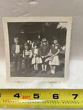 Vintage Photo Snapshot Of Young Boys And Girls With Cute Outfits  picture