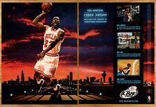 NBA Live 2000 EA Sports Micheal Jordan - 2 Page Video Game Print Ads Poster 1999 picture