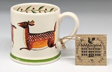 English CATRIONA HALL for Chatsworth House Deer & Stag Tea Cup Mug DOG & DOME picture