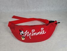 Red Disney Minnie Mouse Kickin' It Adjustable Fanny Pack  picture