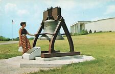 Independence MO, Harry S. Truman Library, Liberty Bell Replica, Vintage Postcard picture
